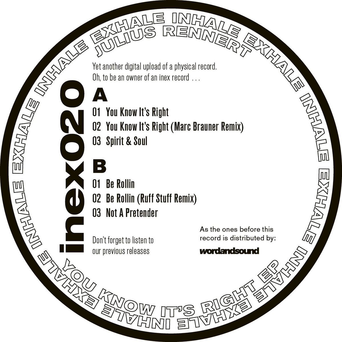 InEx018 Takuya Matsumoto - Taking Back EP | Takuya Matsumoto