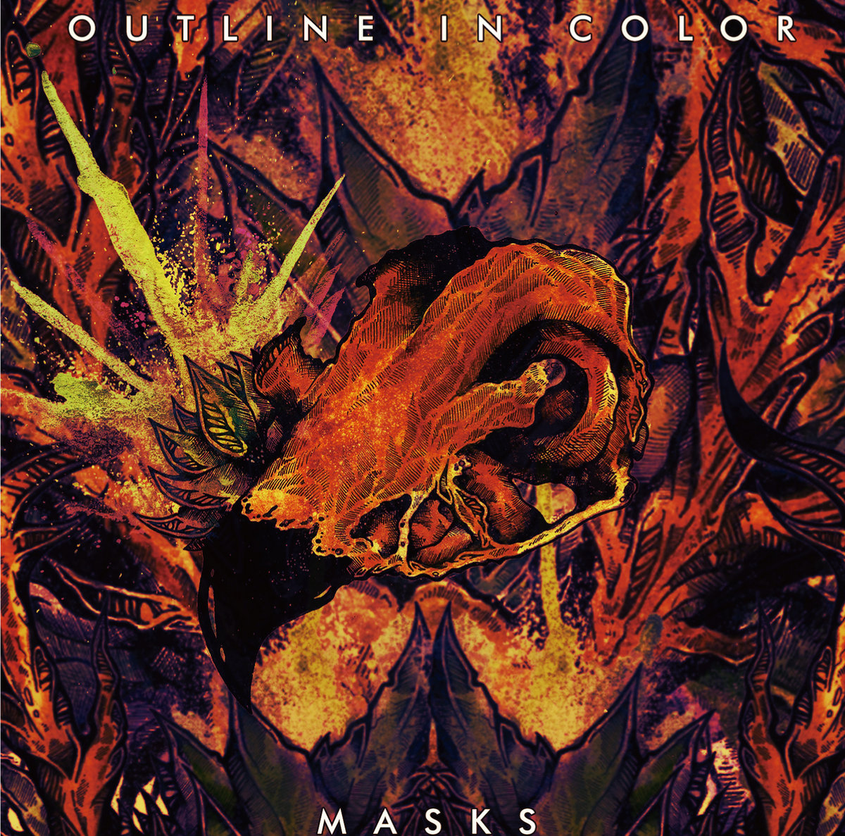 洋楽 outline in color Masks (Remastered Edition) | Outline In Color