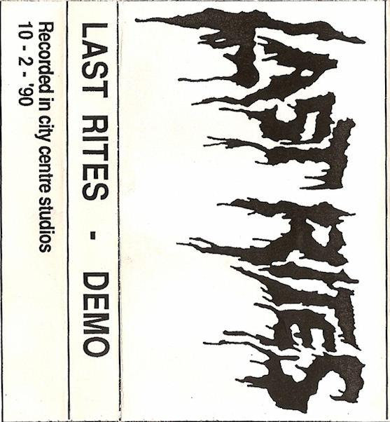 LAST RITES - (Demo 1990) cover
