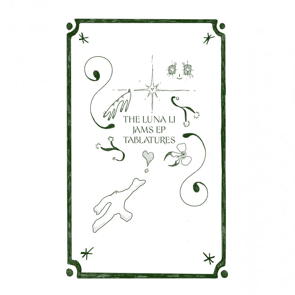 jams EP guitar tab booklet DIGITAL DOWNLOAD | Luna Li