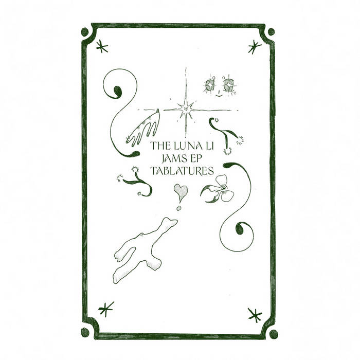 jams EP guitar tab booklet DIGITAL DOWNLOAD | Luna Li