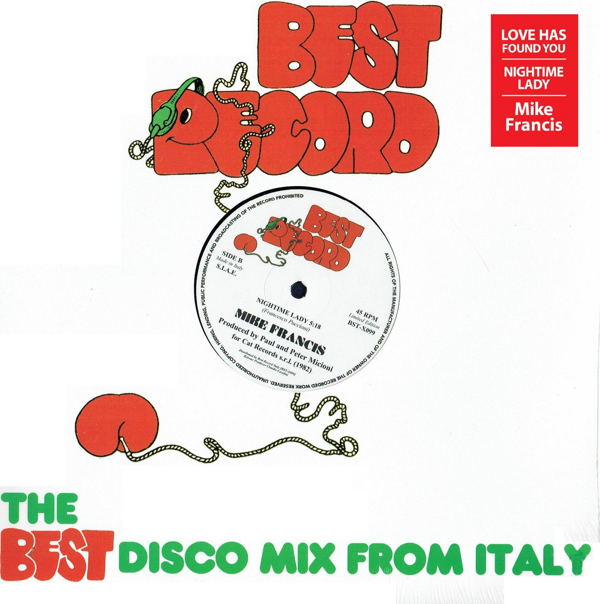 Nightime Lady [BST-X099] | MIKE FRANCIS | Best Record