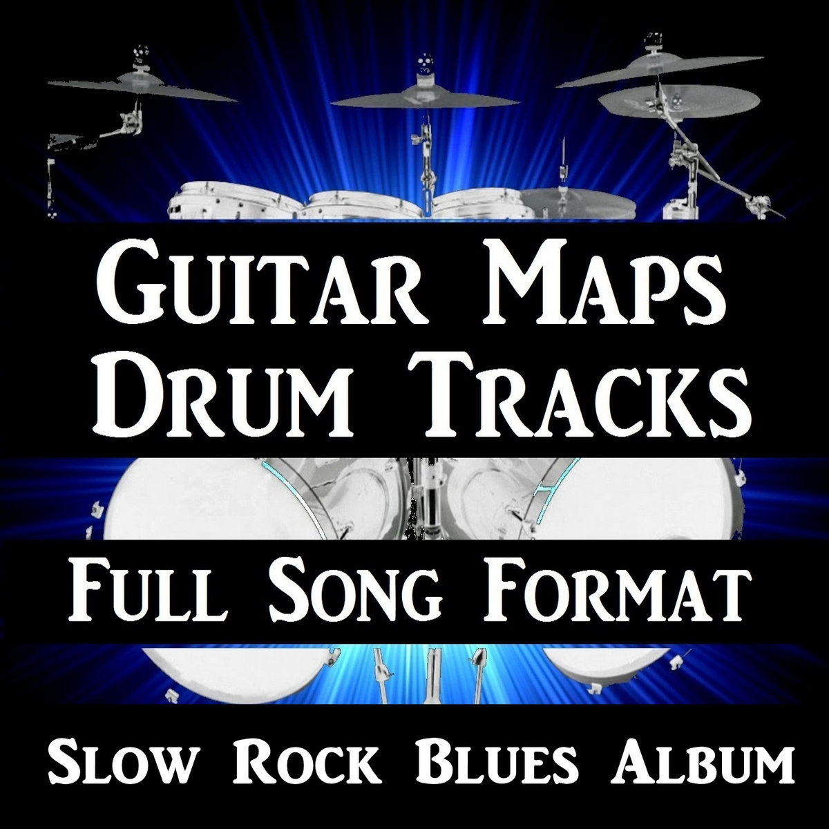 Laid Back Drum Beat 70 BPM Drum Track Song Format Guitar Maps Drum
