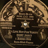 MAN ON A MISSION / LIVE NOT FOR VANITY - BARRY ISSACS