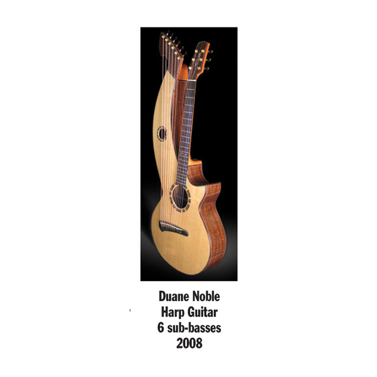 Duane noble harp guitar deals