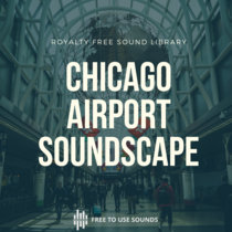 Airport Sound Effects Library - Food Court Chicago Airport cover art