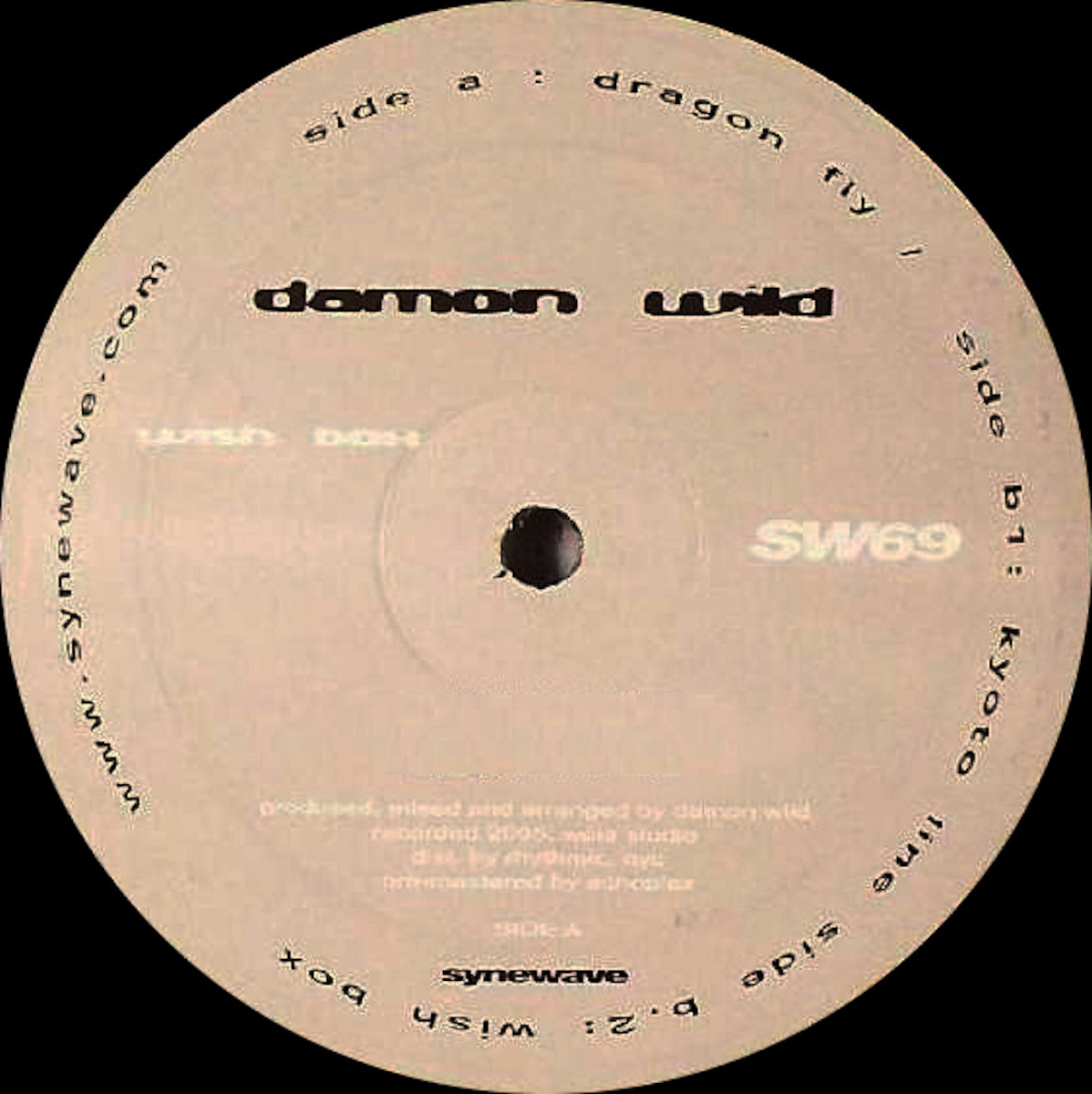 Damon Wild - Wish Box EP(SW69D) | Damon Wild | Synewave