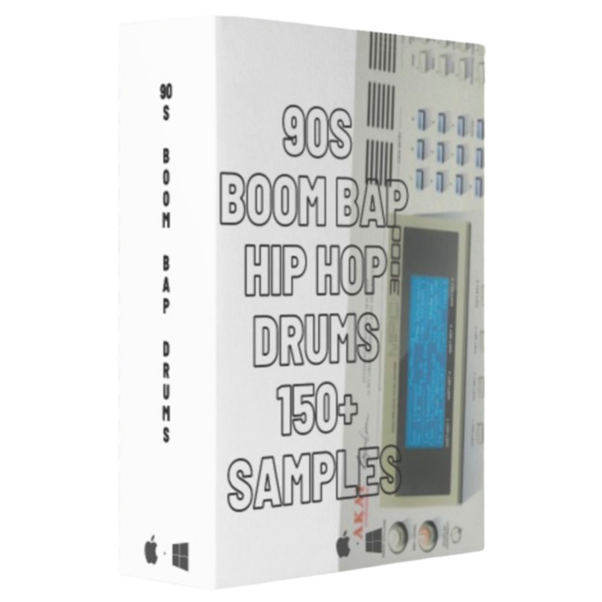 90s Boom Bap Hip Hop Drums Sample Pack 150+ Sounds Sample Pack Nation