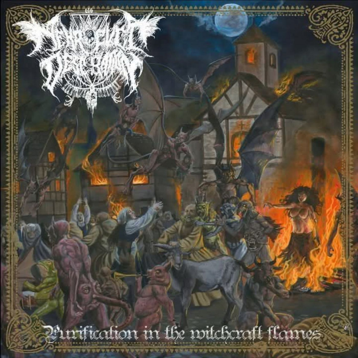 PURIFICATION IN THE WITCHCRAFT FLAMES | Nekro Cvlt Desecration