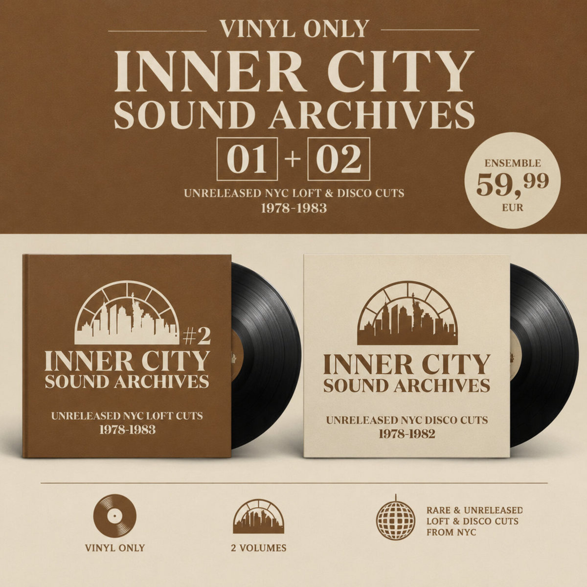 洋楽 inner-City Clique Inner City Sound Archives 02 - B1.Crosstown Vibes (Garage Dub