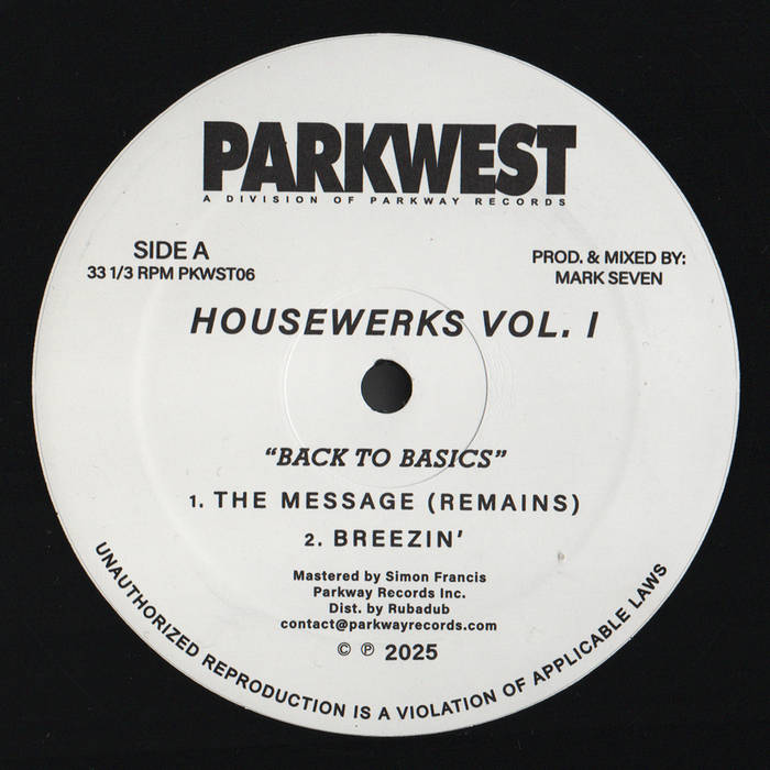 Housewerks Vol. I - Back II Basics | Mark Seven | Parkway Records