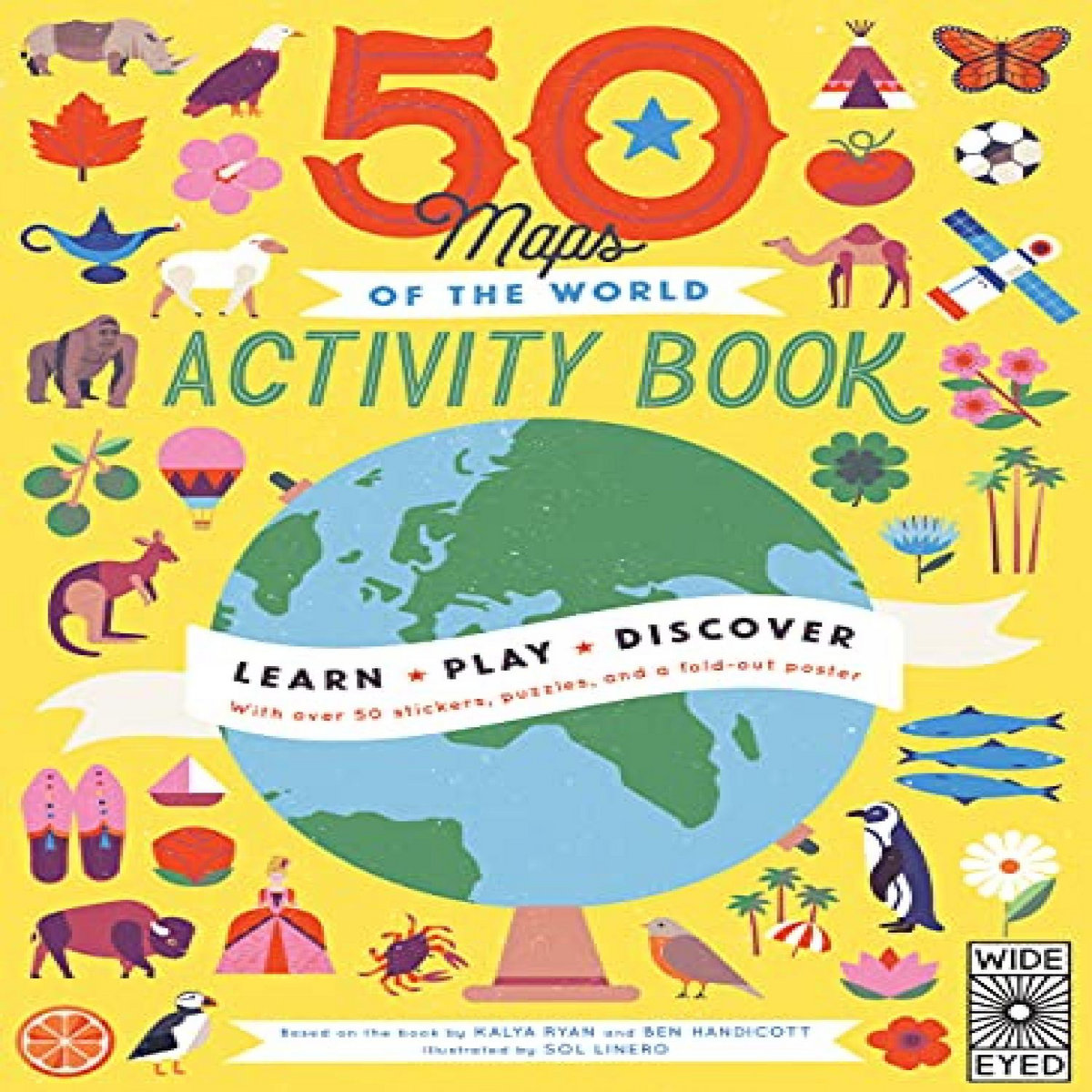 GET EPUB KINDLE PDF EBOOK 50 Maps of the World Activity Book: Learn ...