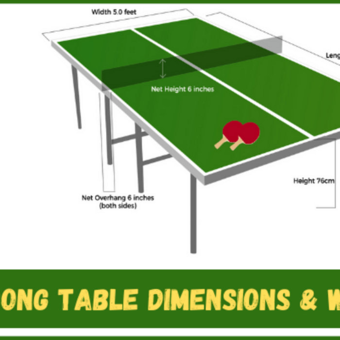 How Tall is a Ping Pong Net eagleapk