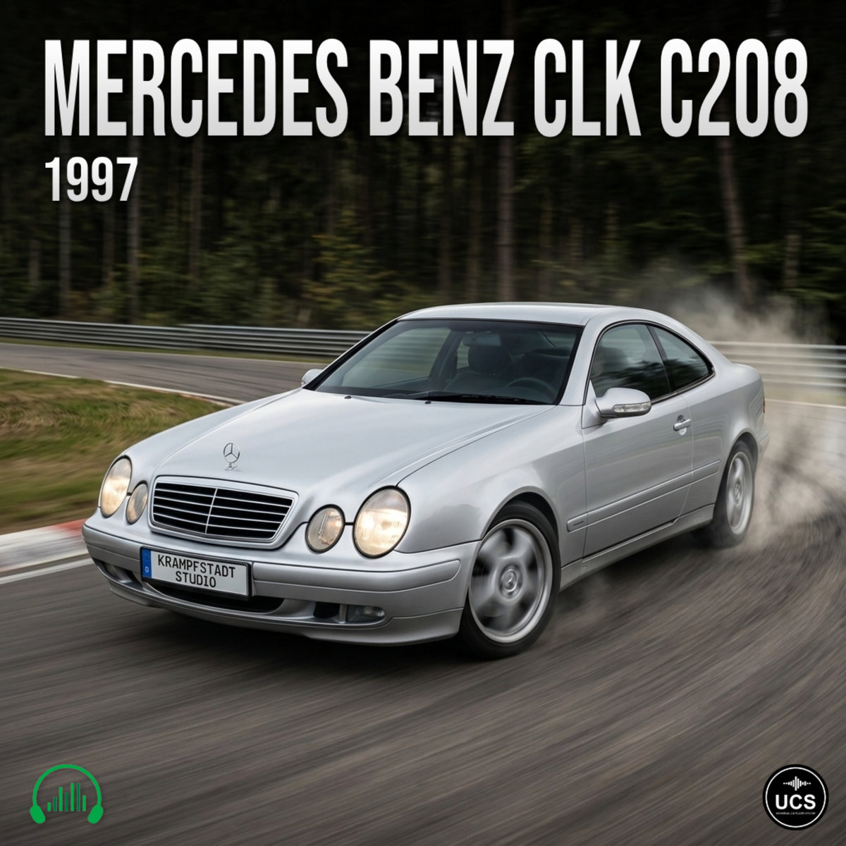 Mercedes Benz CLK C208 1997 grand tourer