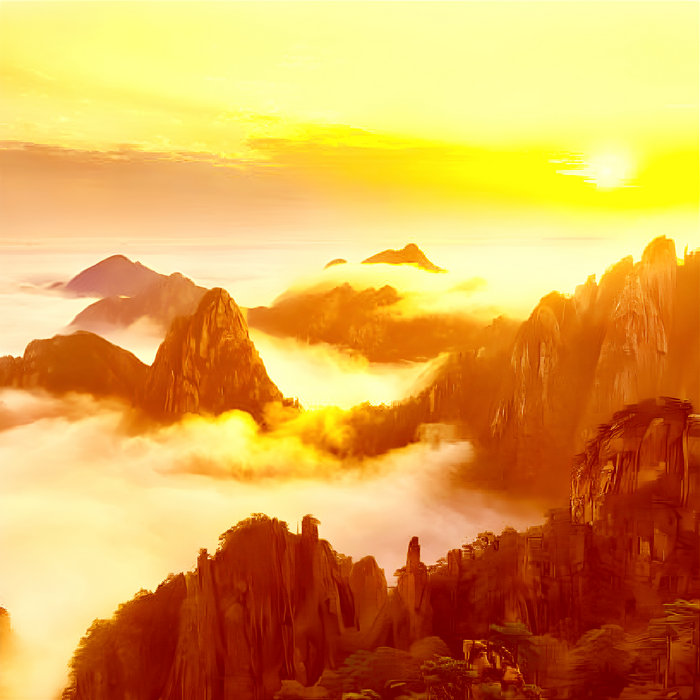 Gelbes Gebirge | Nebelgebirge