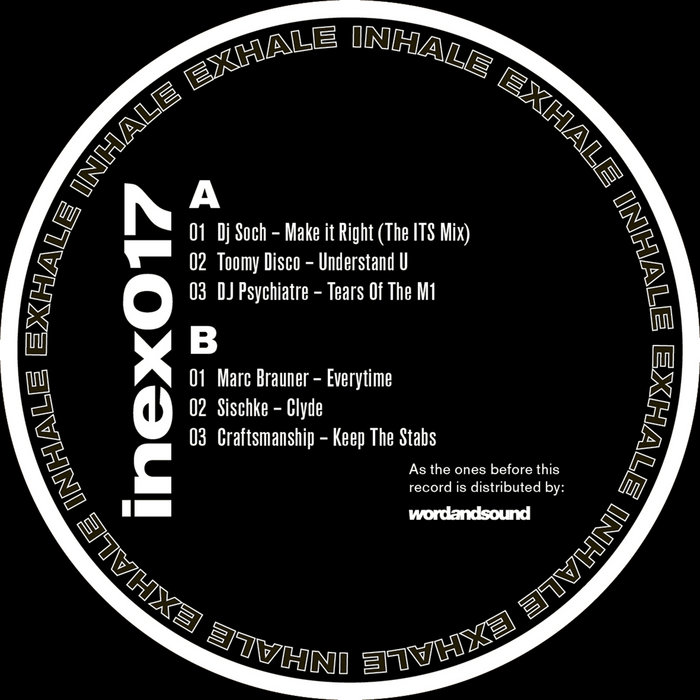 inex017 | DJ Soch, Toomy Disco, DJ Psychiatre, Marc Brauner