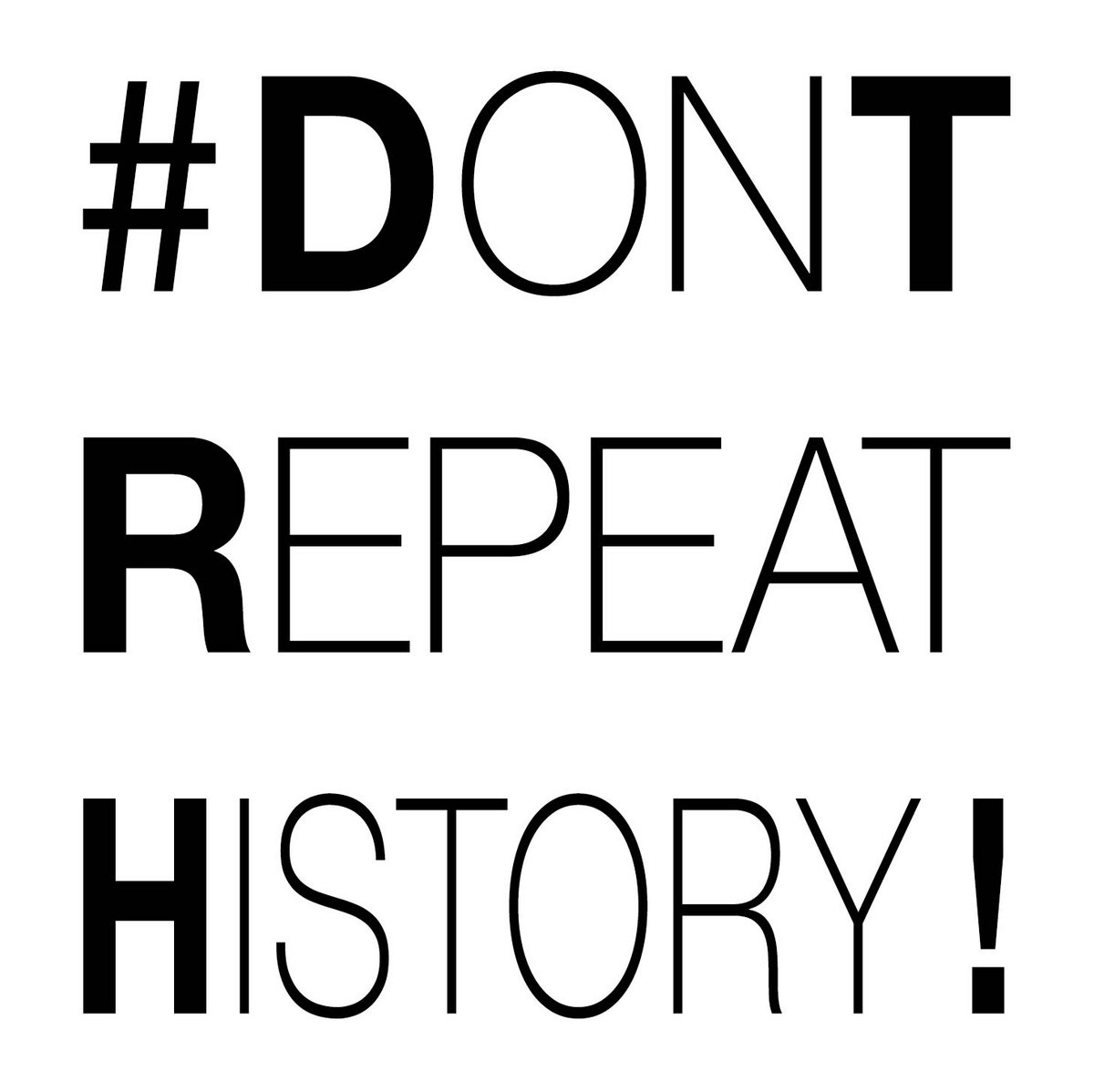 Image result for dont repeat