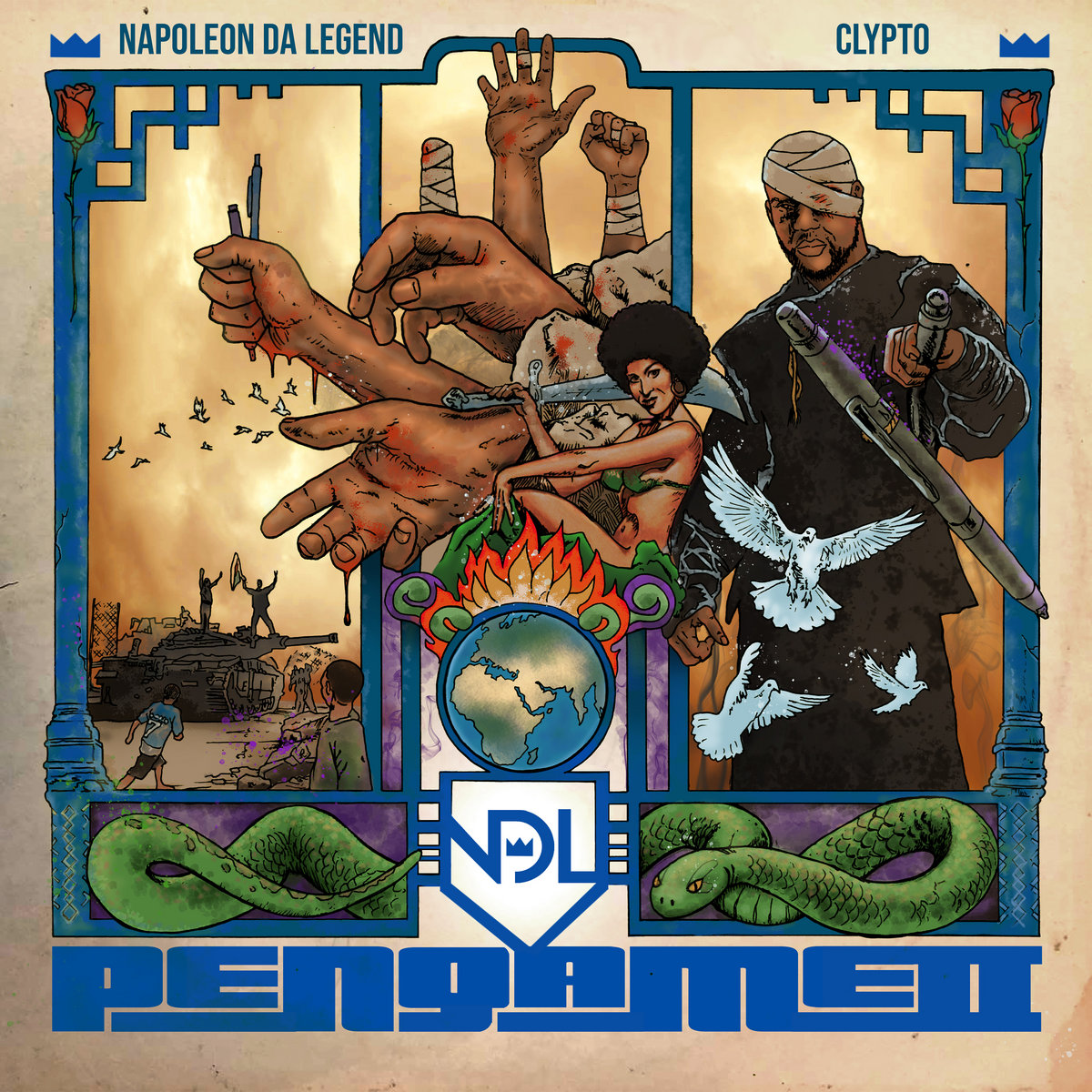 Pen Game 2 | Napoleon Da Legend \u0026 Clypto | Napoleon Da Legend, image size:1200x1200