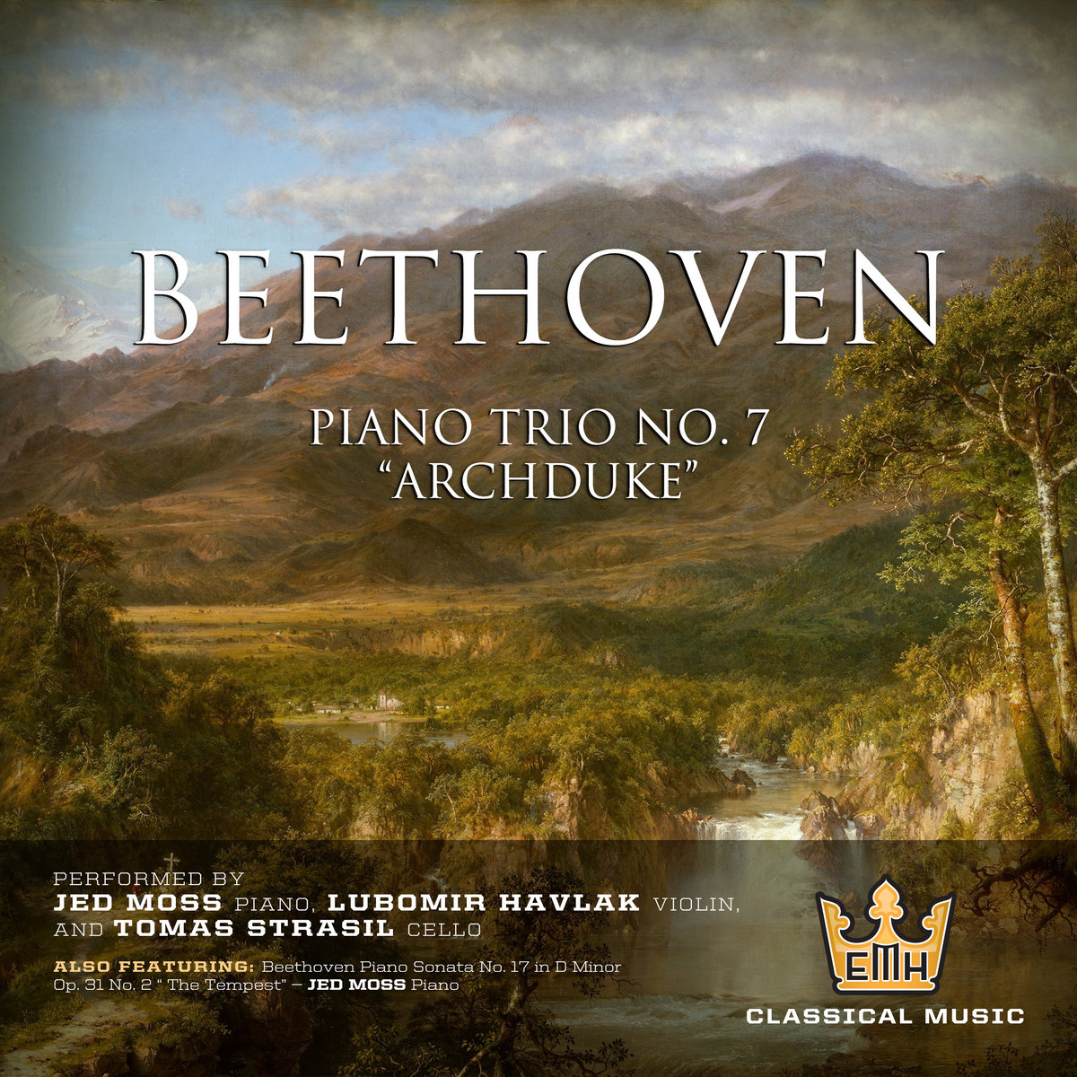 BEETHOVEN PIANO TRIO NO. 7 | Jed Moss, Lubomir Havalk and Tomas Strasil |  EMH Classical Music