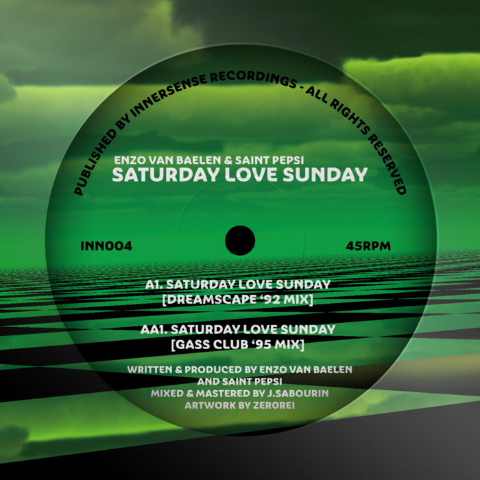 Pochette de SATURDAY LOVE SUNDAY par Enzo Van Baelen & Saint Pepsi