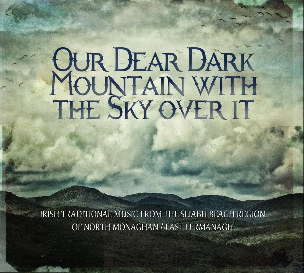Our Dear Dark Mountain with the Sky Over it, image size:1200x1080