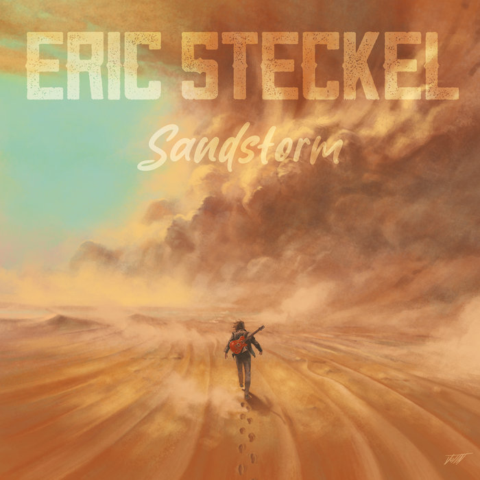 Portada oficial del álbum Sandstorm de Eric Steckel