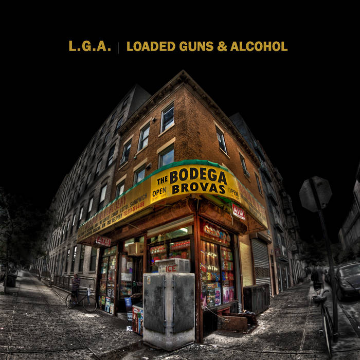 LGA (Loaded Guns and Alcohol) cover art