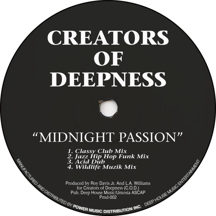 Midnight Passion | Creators Of Deepness (C.O.D.) | DJ Duke