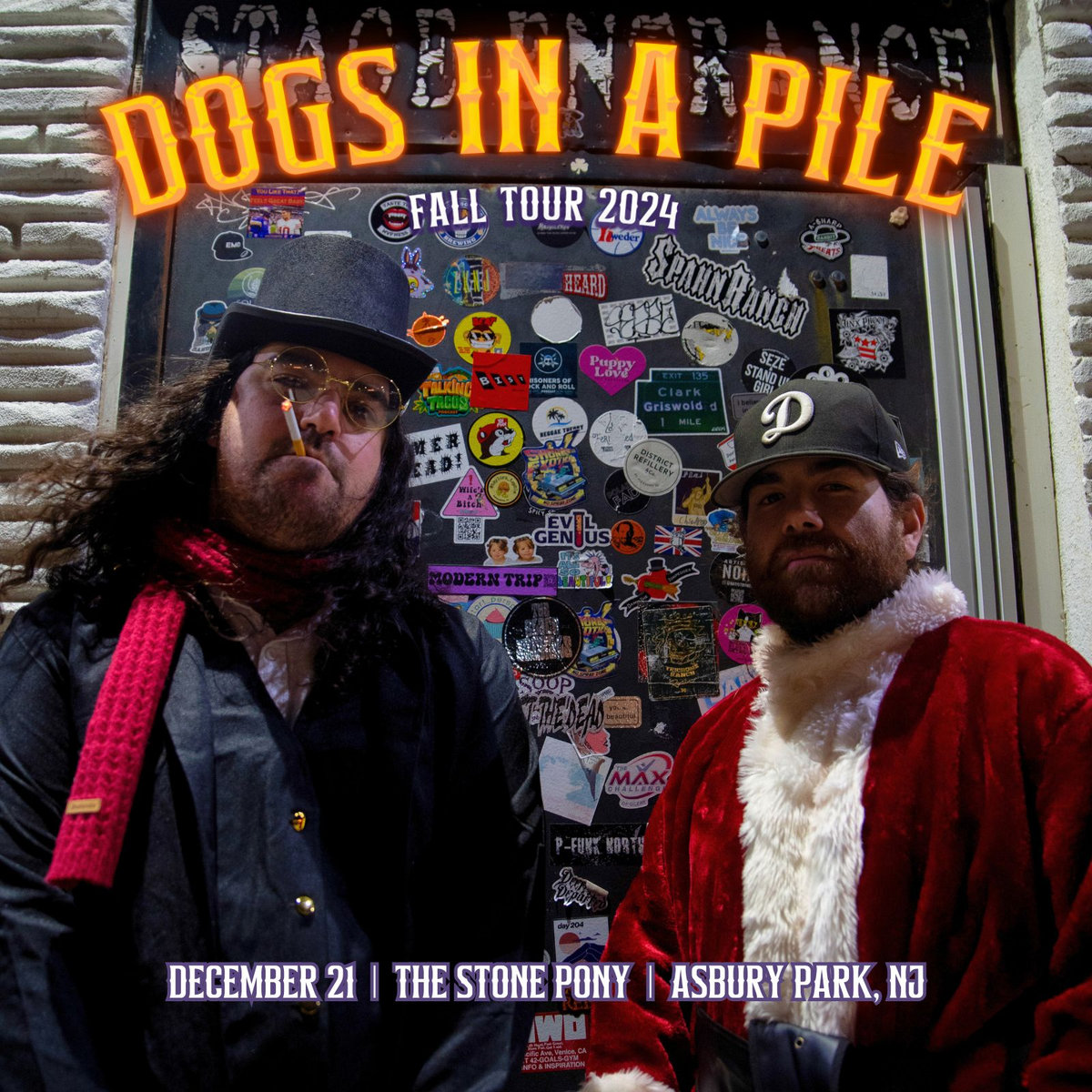 12/21/24 The Stone Pony Asbury Park, NJ Dogs In A Pile