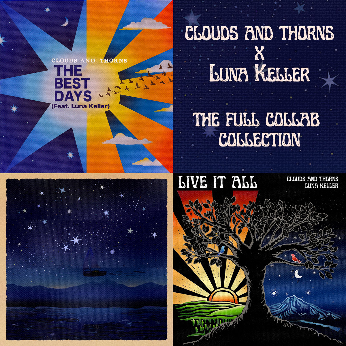 Clouds and Thorns and Luna Keller collabs | Luna Keller, Clouds