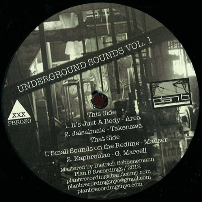 Various – Underground United Vol. 1 Underground Sounds Vol.01