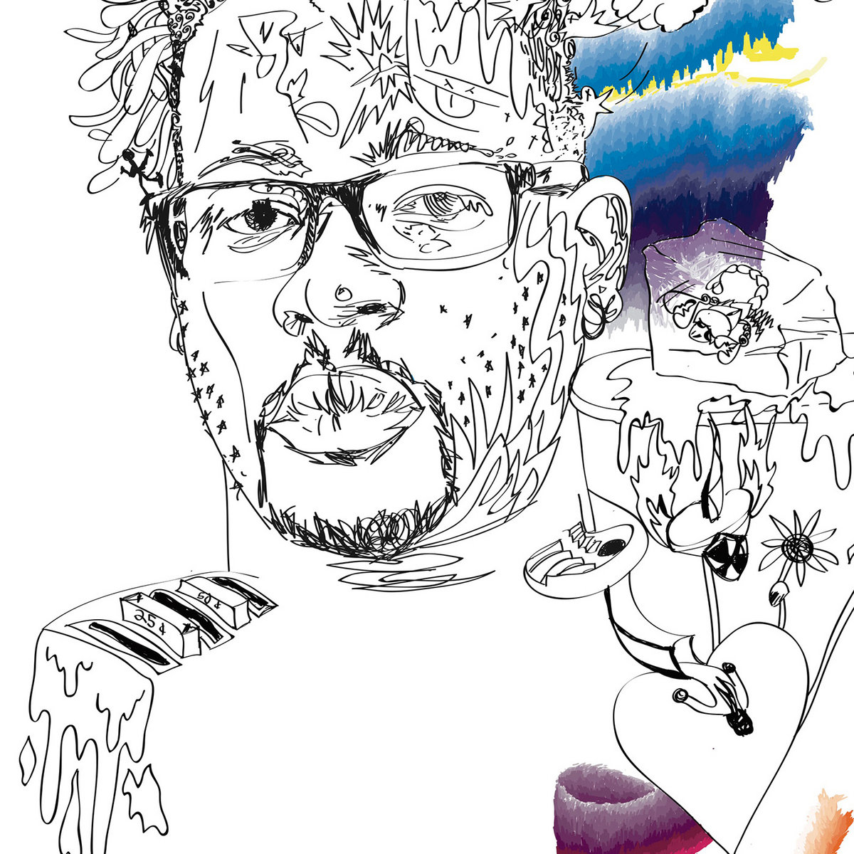 Resultado de imagen para Open Mike Eagle & Paul White - Admitting The Endorphin Addiction