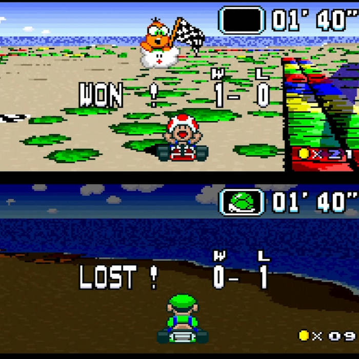 Koopa Beach (Super Mario Kart) Mechanical Life Vein