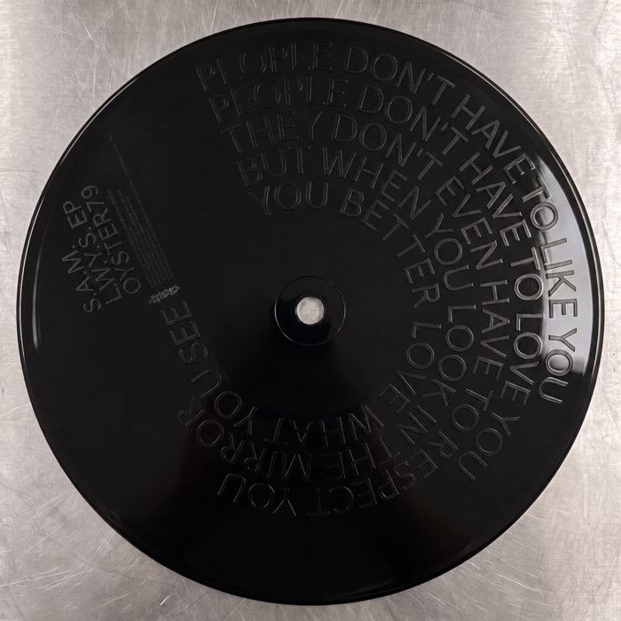 Pochette de L.W.Y.S. (Vinyl-Only Release, Single-Sided with Engraving, Ltd Edition) par S.A.M.