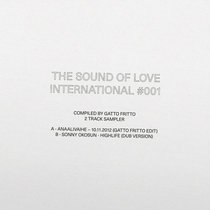 Love International Recordings — The Sound Of Love International 001 - 2 Track Sampler