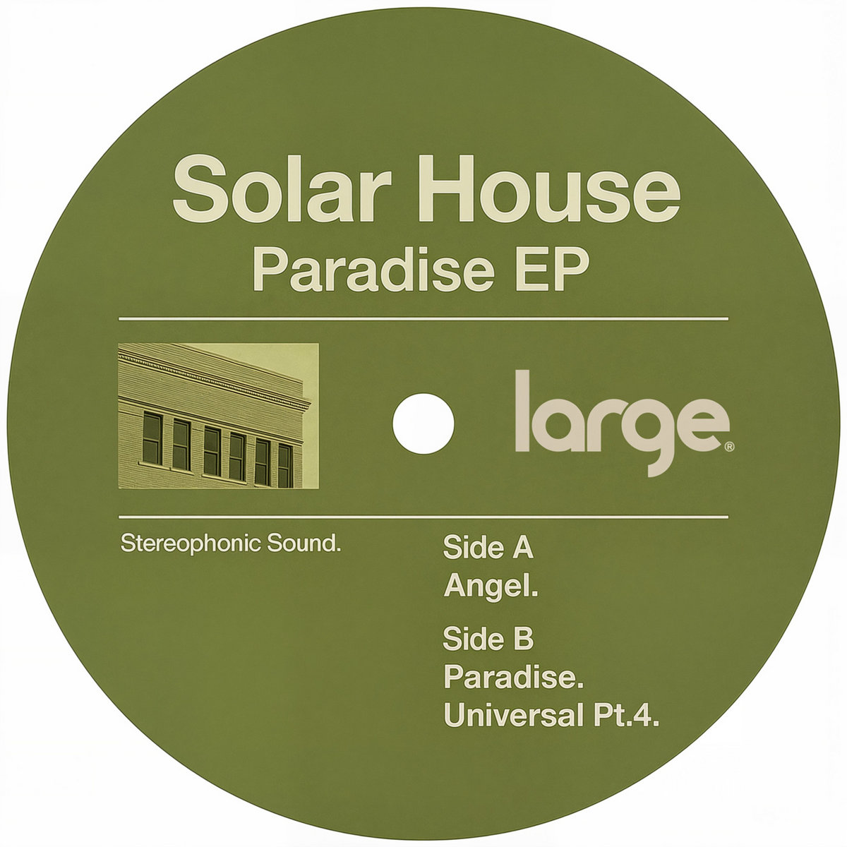 Paradise EP | Solar House | Large Music