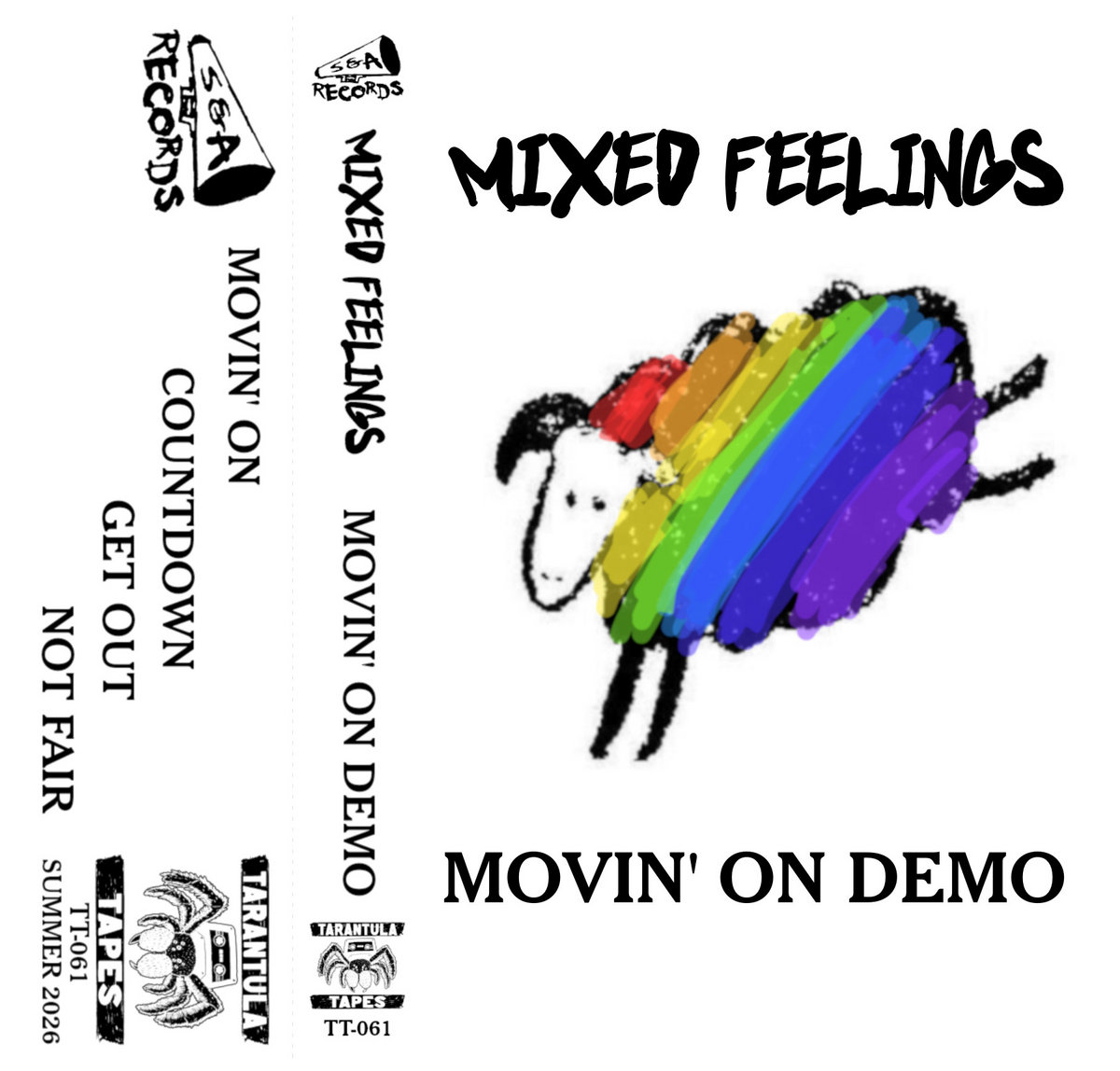 廃盤 FEELFLIP CD DVD デモ DEMO TNA Movin' On Demo | Mixed Feelings | Tarantula Tapes