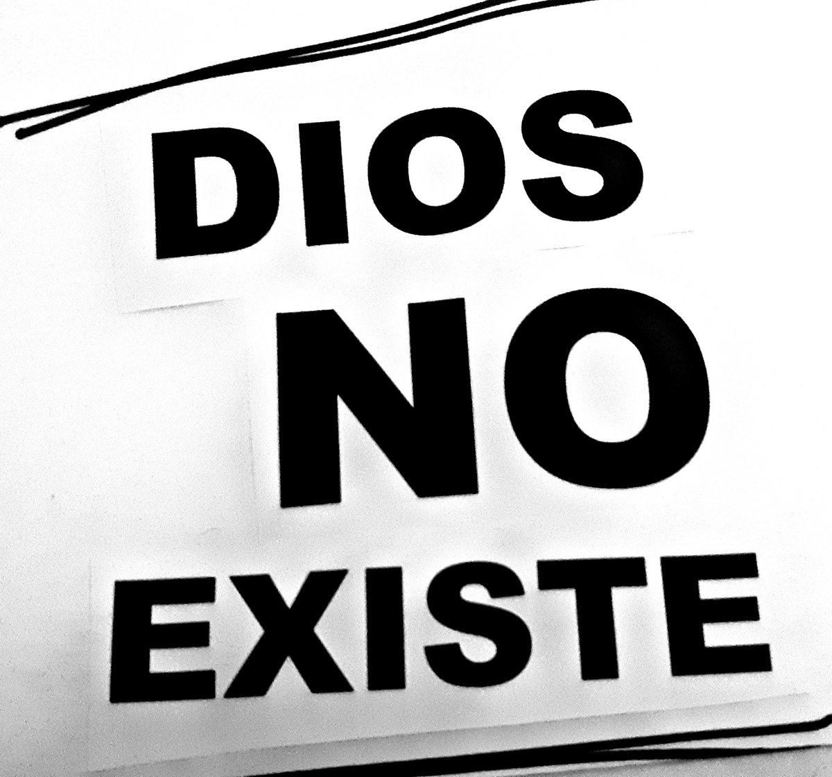 Dios No Existe Autoagresion