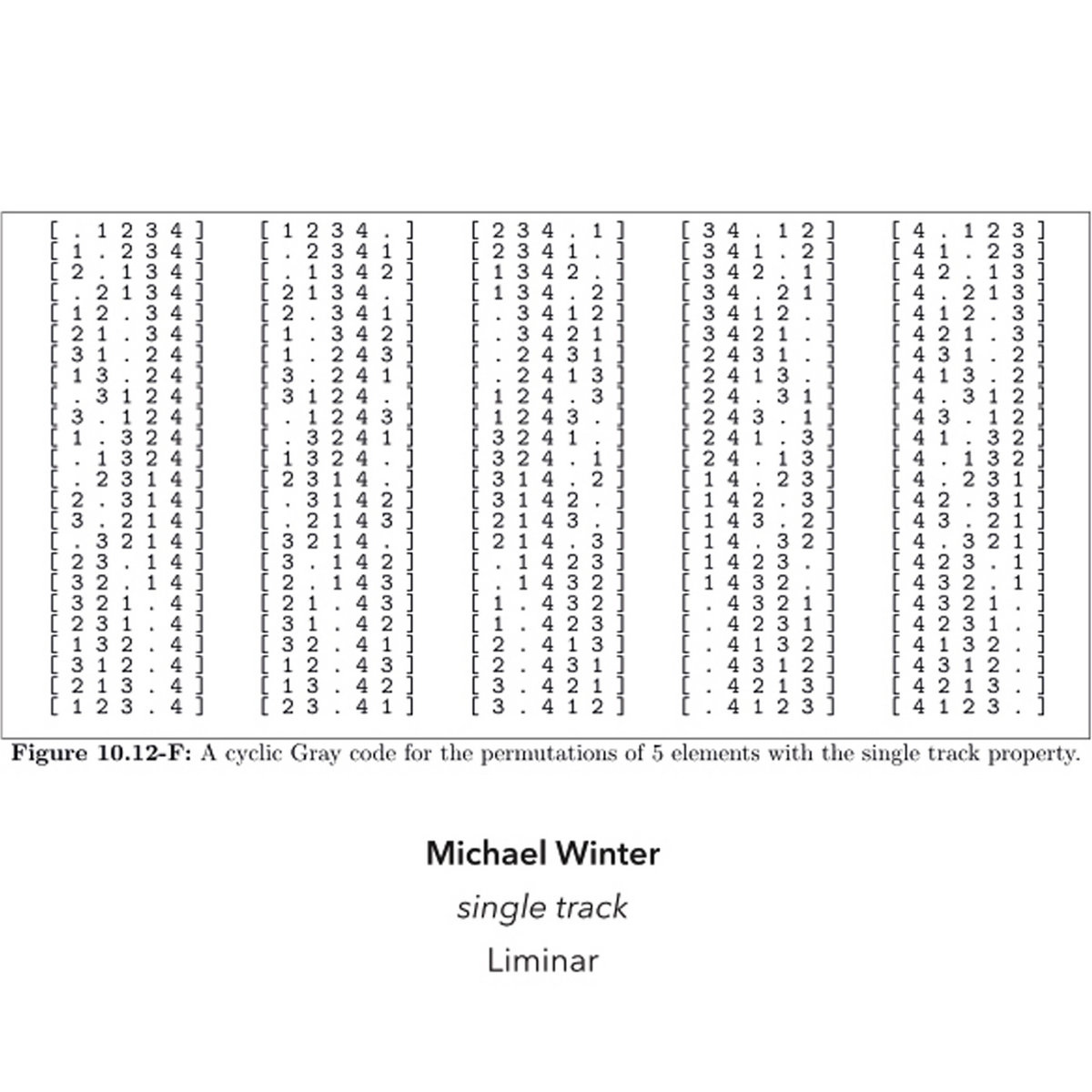 Single Track Michael Winter Another Timbre Single Track Michael Winter Another Timbre