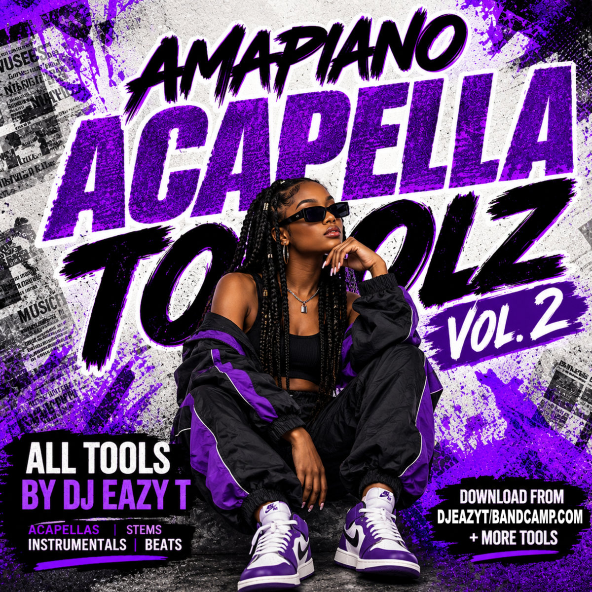 Matching Tools Amapiano Acapella Tools Vol. 2 (Soulful) | DJ EAZY T