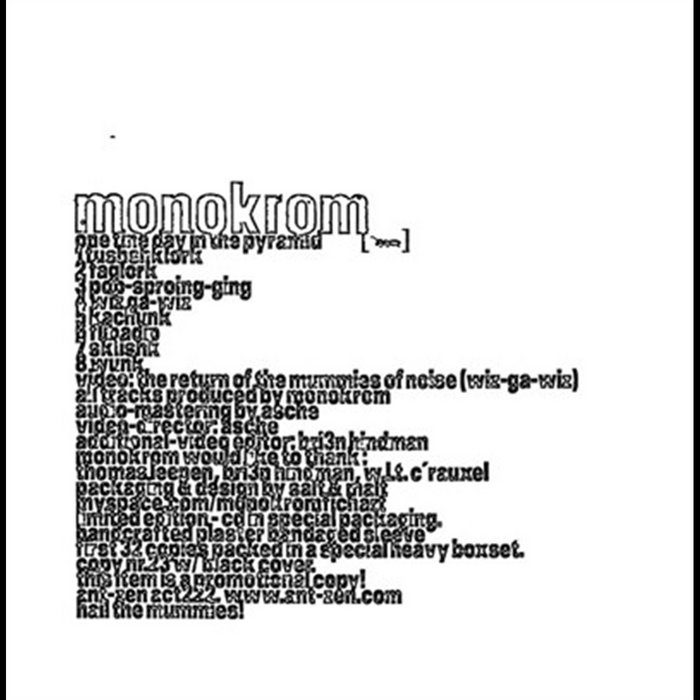 One Fine Day In The Pyramid | Monokrom