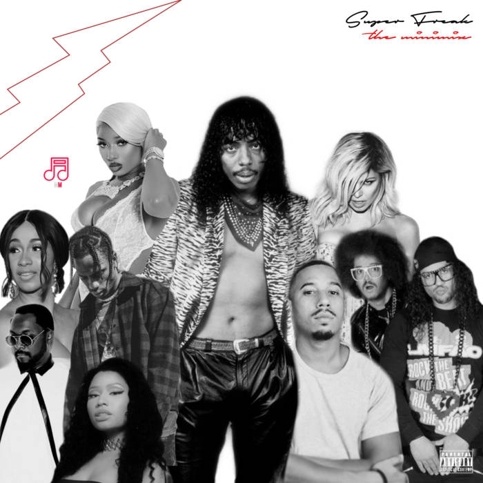 Rick James - Super Freak (feat. Cardi B, Fergie, LMFAO, Megan Thee