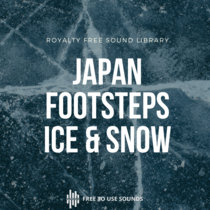 Snow Footstep Sound Effects Library cover art