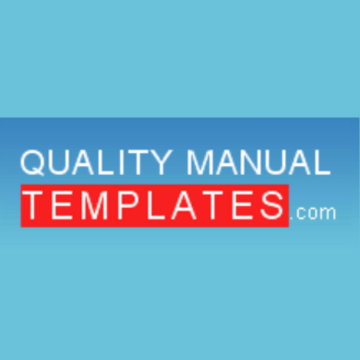 Quality Manual Templates | qualitymanualtemplates