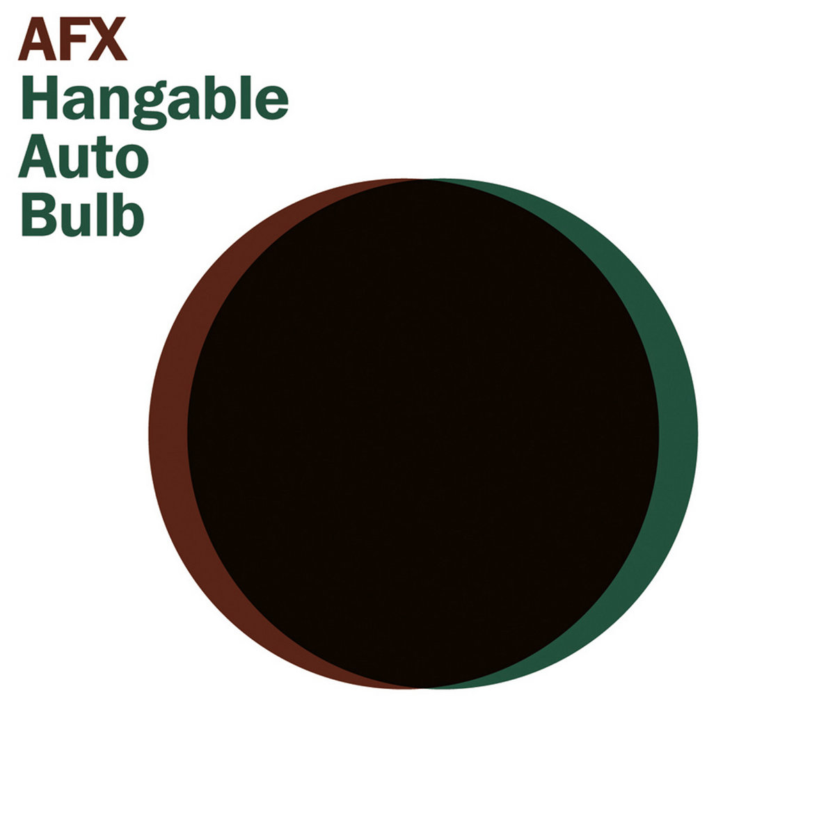 【超お買い得！】 Auto Hangable Bulb Twin Aphex | AFX | 洋楽