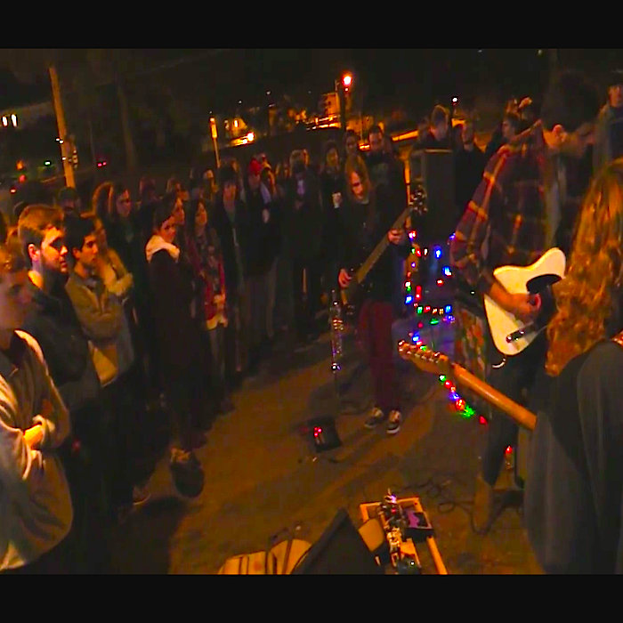 Live from the parking lot at the Fondren Cups The Empty Handed Painters