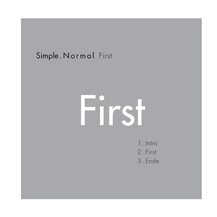 First | Simple.Normal