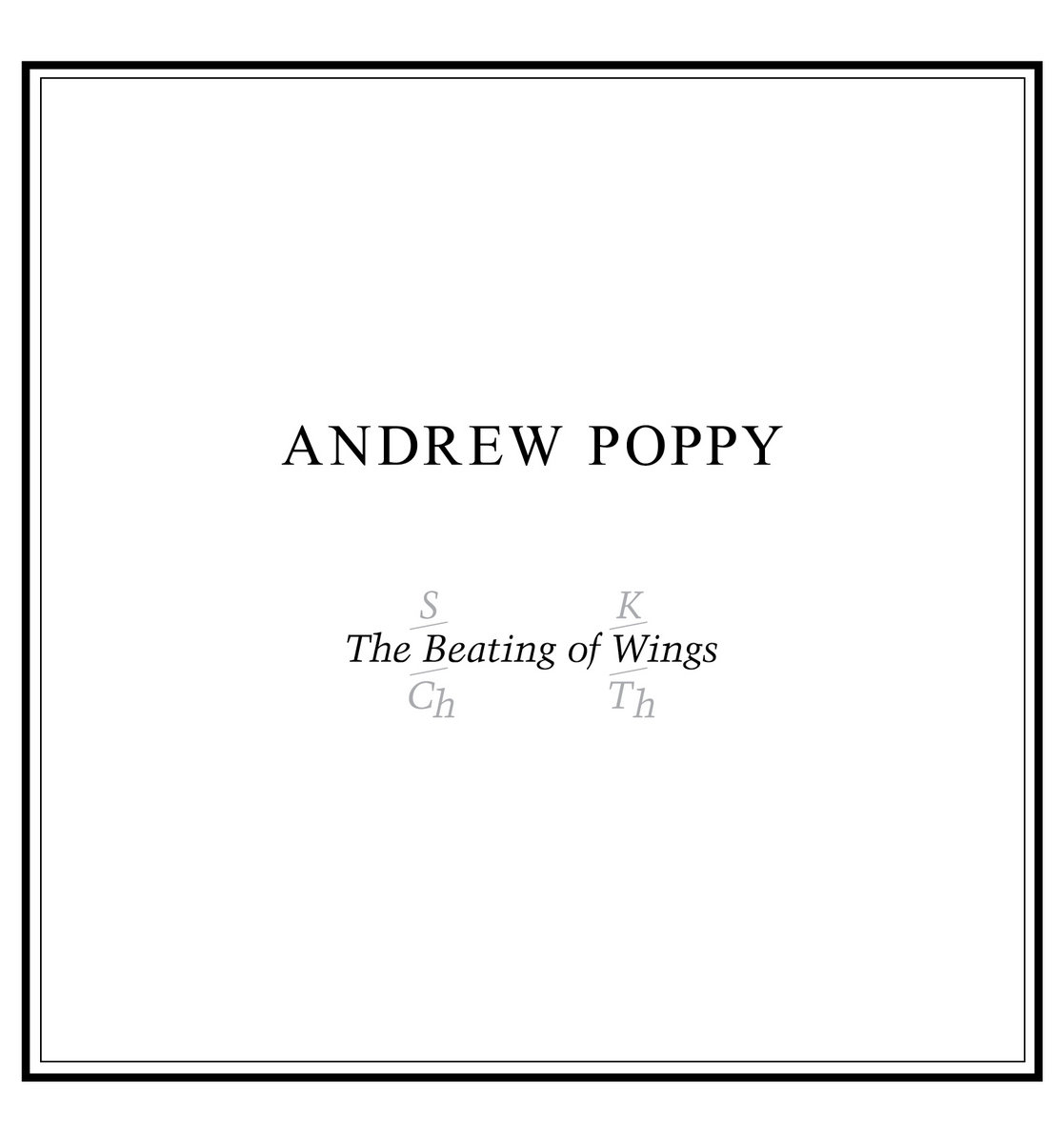 The Beating of Wings: 40th anniversary edition | Andrew Poppy
