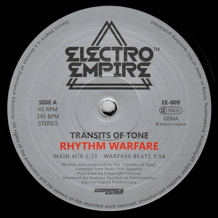 Rhythm Warfare / Battle Zone | Transits of Tone | Electro Empire