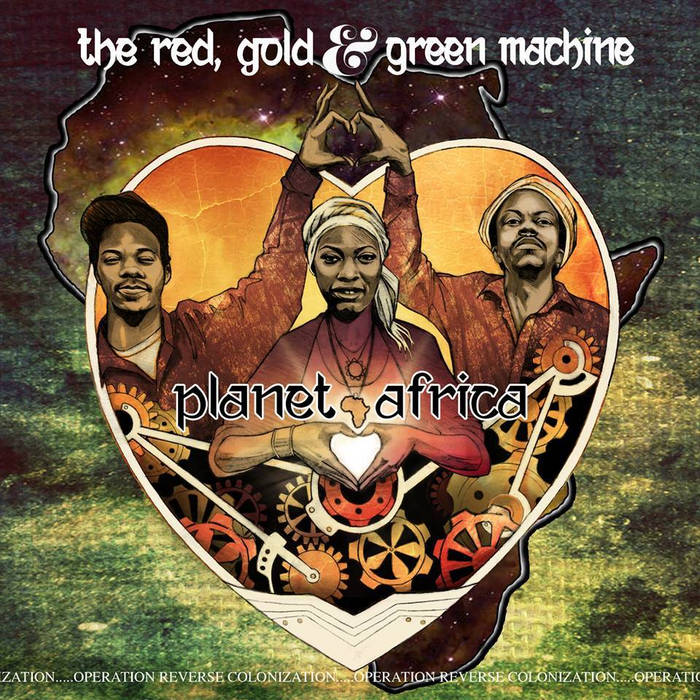 Planet Africa | dr.Oop and The Red, Gold & Green Machine | dr. Oop